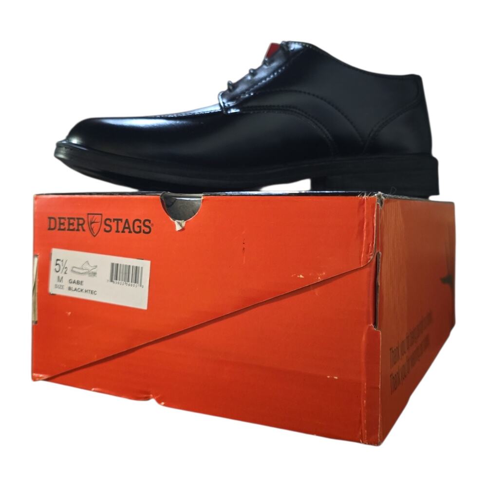 Boy's Deer Stags Gabe Lace Up Oxford Shoe - New in Box - Size 5 1/2‎ M